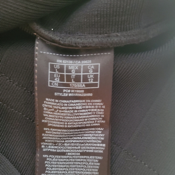 GUESS mirage bandage pencil skirt size large - Picture 10 of 10